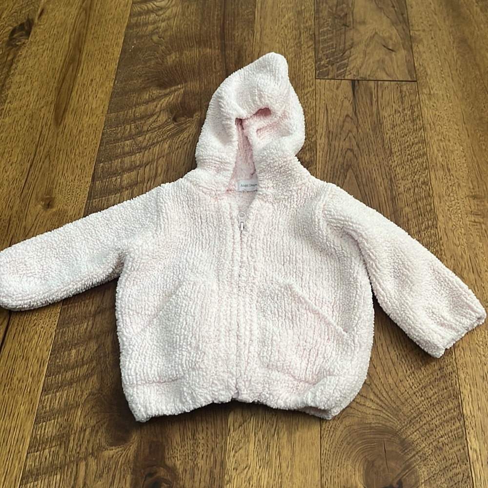 Angel Dear Baby’s Fuzzy Zip Up Size 0-6 months